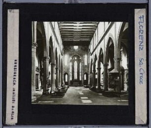 Florenz, S. Croce : Innenansicht