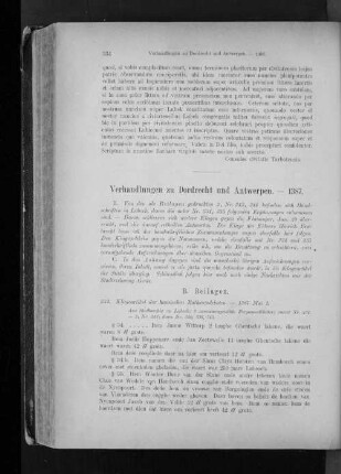 Verhandlungen zu Dordrecht und Antwerpen. - 1387.
