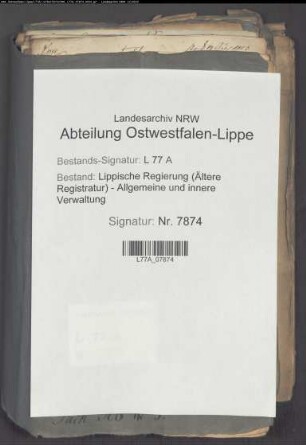 Generalkontrolle der Feuerspritzen