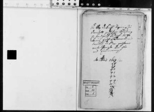 Verlesung des Testaments des Landgrafen Ludwig V. bei der Regierung zu Darmstadt