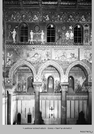 Mosaikprogramm : Mosaikbilder im Langhaus : Altes Testament