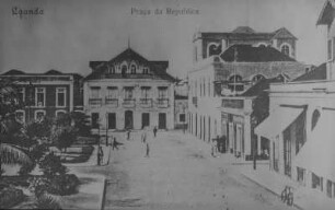 Praça Da República : Postkarte des Praça Da República in Luanda