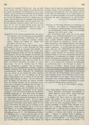 184 [Rezension] Wüchner, Johann Georg, Frohschammers Stellung zum Theismus
