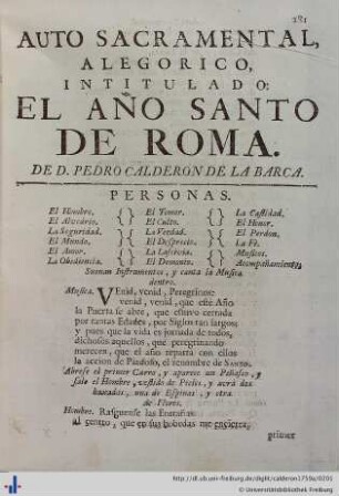 El Año Santo de Roma.