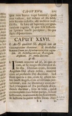 275-288, Caput XXVII