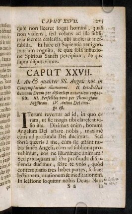 275-288, Caput XXVII