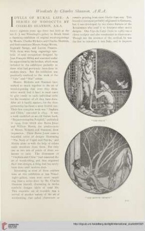 Idylls of rural life : A series of woodcuts by Charles Shannon, A.R.A.