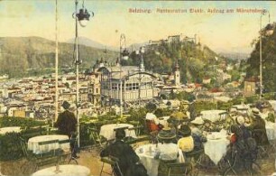 Salzburg. Restauration Elektr. Aufzug am Mönchsberg