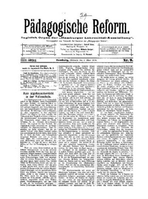 Zum Algebraunterricht in der Volksschule