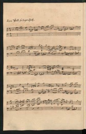 Kyrie Gott Heiliger Geist; org; e-Moll; BWV 674