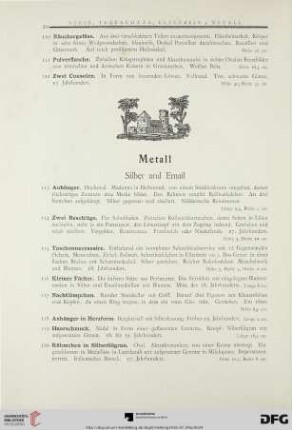 Metall (Nr. 113-173)