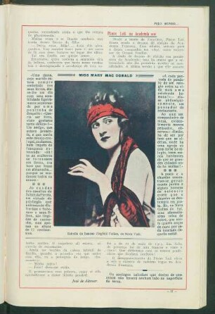 Miss Mary Mac Donald