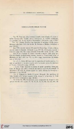 Dichiarazione delle tavole