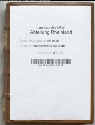 Kleve: Geschäftsregister Herzog Johanns II. von Kleve (Bd. XXIIII)