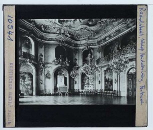 Rudolstadt, Schloss Heidecksburg : Innenenansicht, Festsaal