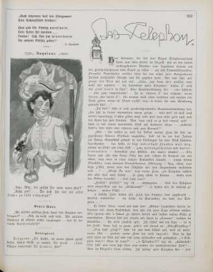 "Ungalant" "Das Telephon"
