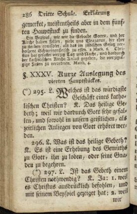§. XXXV. - §. XL. Erklärung des vierten Hauptstückes.