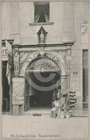 Portal am Bürgerhaus Markt 8 Schweidnitz