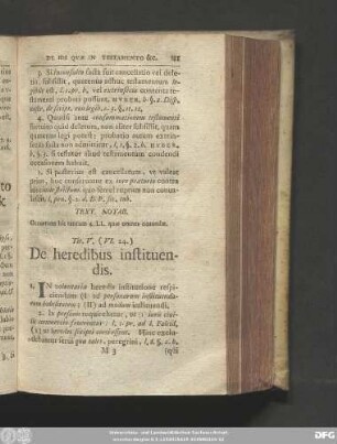 Tit. V. (VI. 24.) De heredibus instituendis.
