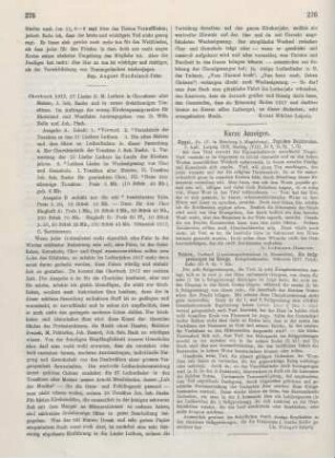 275-276 [Rezension] Chorbuch 1917