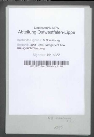 Erblasser: Feischen, Christina, geb. Hoppe: