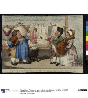 Prize beef or luxury in the nineteenth century