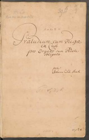 Präludien und Fugen; org; c-Moll; BWV 546