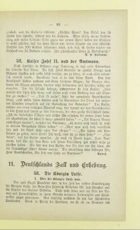 11. Deutschlands Fall und Erhebung