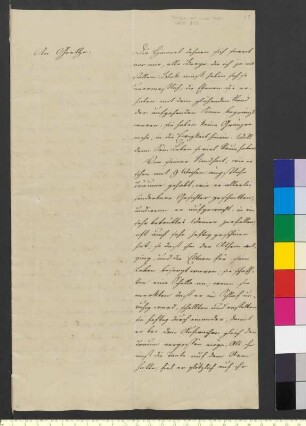 von Kanzler von Müller veranlaßte Abschriften der nach Goethes Tod an Bettina zurückgegebenen Briefe, die Goethe als Material für "Dichtung und Wahrheit" benutzt hat