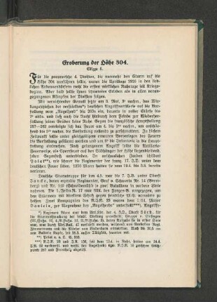 Eroberung der Höhe 304.