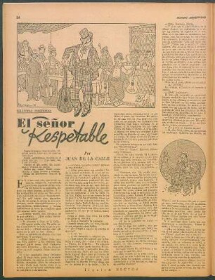 El señor respetable : Siluetas porteñas