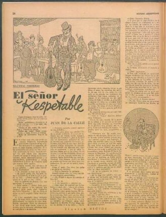 El señor respetable : Siluetas porteñas