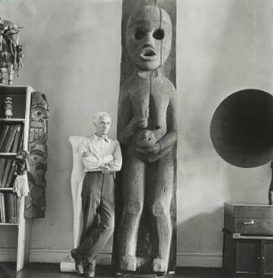 Max Ernst im Stadthaus von Peggy Guggenheim