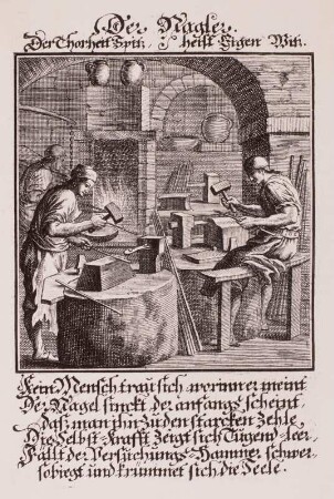 "Abbildung der Hauptstände ..." : Nagler, Stich, 1698