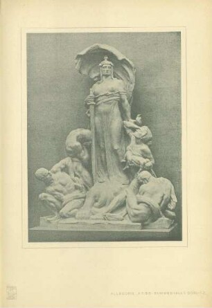 Allegorie "Krieg" Ruhmeshalle Görlitz