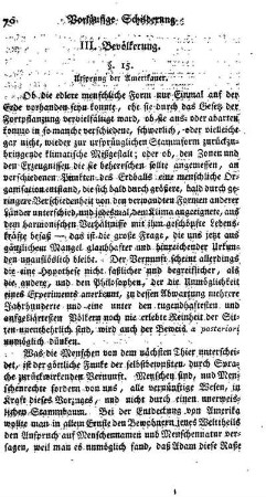 III. Bevölkerung.