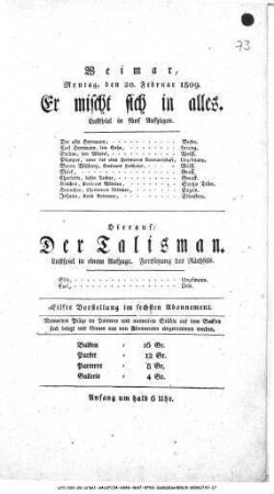 Der Talisman