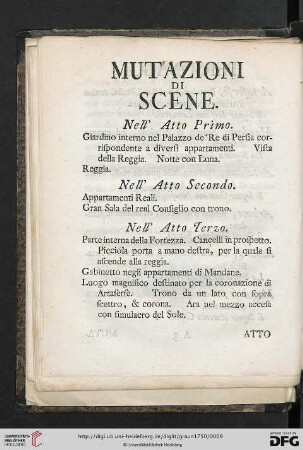 Mutazioni di scene