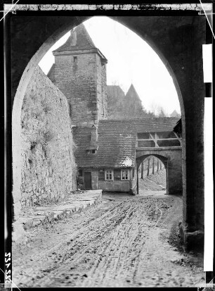 Rothenburg, Koboldzeller Tor innen