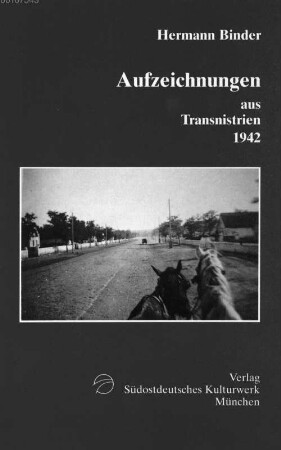 Aufzeichnungen aus Transnistrien : (September - Dezember 1942)