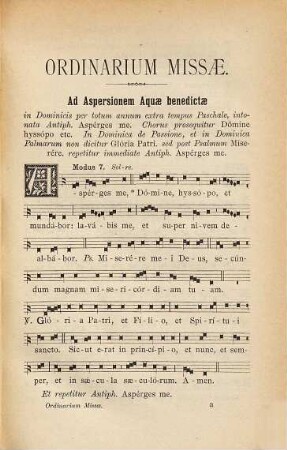 Ordinarium missae sive Cantiones Missae communes pro diversitate temporis et festorum per annum excerptae ex Graduali Romano quod curavit S. Rituum Congregatio