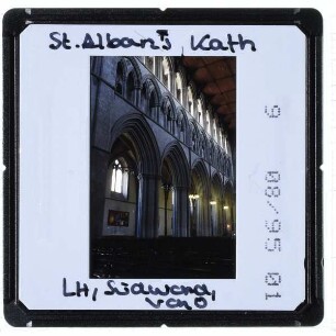 St Albans, Cathedral : Inneres, Langhaus, Südwand