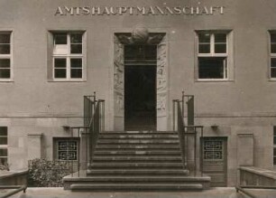 Neues Dienstgebäude der Amtshauptmannschaft