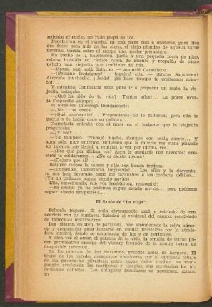 El Santo de "La vieja"