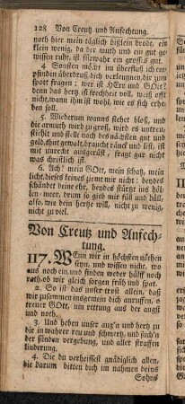 Von Creutz und Anfechtung