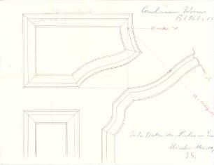 Fischer, Theodor; Worms; Cornelianum - Decken der Nischen im Saal (Details)