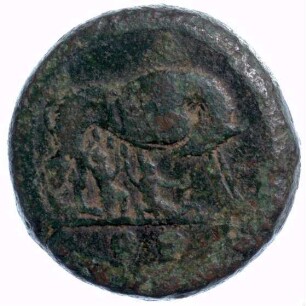 Münze, Sextans, 217 - 215 v. Chr.