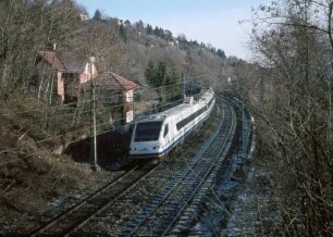Gäubahn Stuttgart Süd elTw Cisalpino Hasenbergtunnel Südportal Ausfahrt