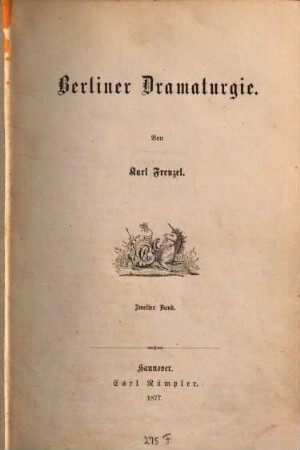 Berliner Dramaturgie, 2