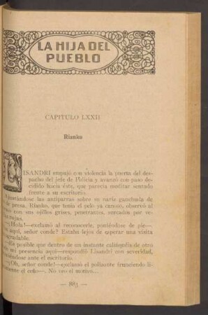 Capítulo LXXII - Rianko